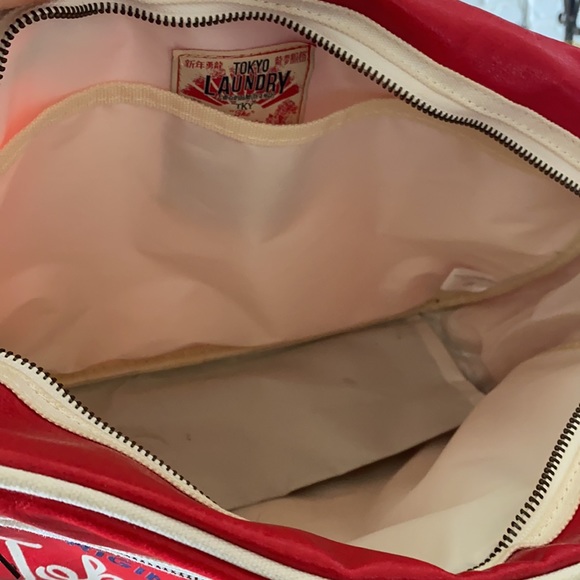 TOKYO LAUNDRY RETRO YAMAMOTO BAG RED - Picture 10 of 12